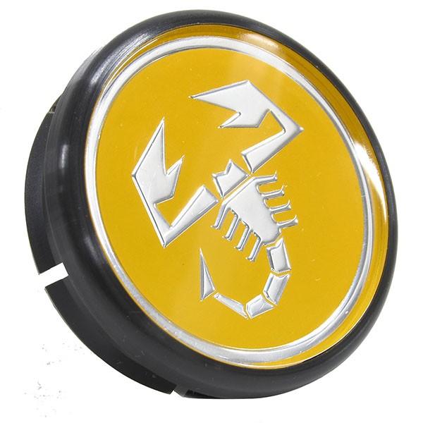 アバルト アバルト純正 ホイールセンターキャップ 48mm(イエロー アバルト アバルト純正 ホイールセンターキャップ 48mm(イエロー