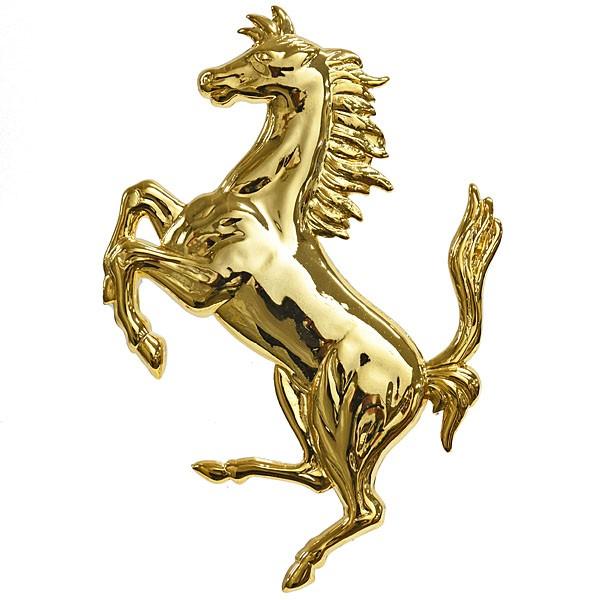 Ferrari（フェラーリ） Cavallinoエンブレム (ゴールド/Large) 2158