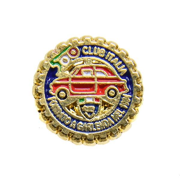 FIAT（フィアット） FIAT 500 Club Italia グリルバッジ型ピンバッジ