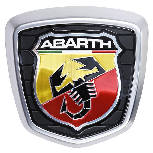 ABARTH595 ツーリズモ 純正エンブレムバッジ  アバルト turismo アバルト（ABARTH） アバルト純正 500/595/695 リアエンブレム(サテン