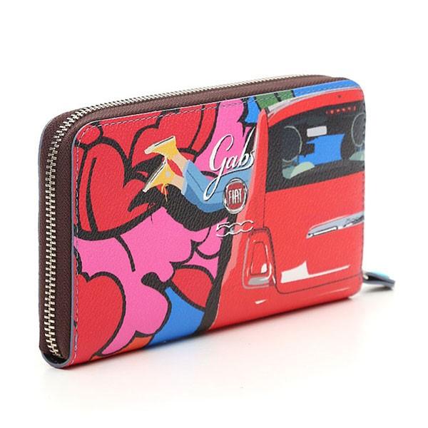 FIAT（フィアット） フィアット純正 500 ロングウォレット-Brooklyn-by