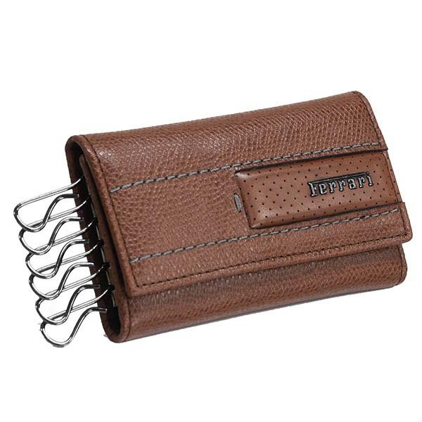 Ferrari（フェラーリ） フェラーリ純正 レザーキーケース(ブラウン