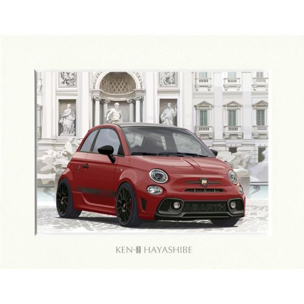 アバルト　ABARTH 看板　非売品　置物 アバルト ABARTH 看板 非売品 置物 アバルト ABARTH 看板 非売品 置物