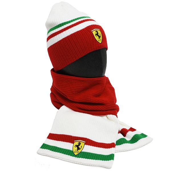 Ferrari（フェラーリ） フェラーリ純正 マフラー&ニットキャップセット