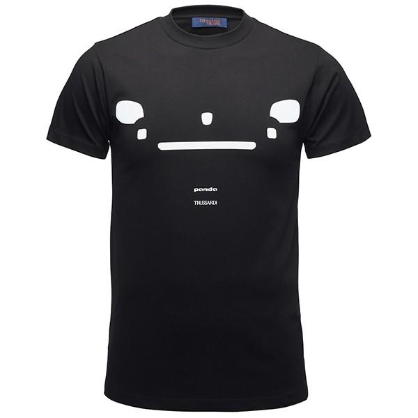 FIAT（フィアット） フィアット純正 Panda Trussardi Tシャツ(ブラック