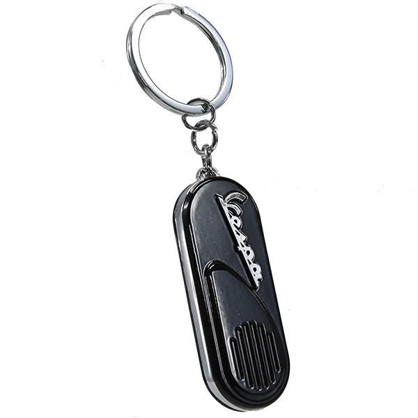 ベスパ オフィシャルサイドカウルキーリング(ブラック)　22820　定価￥2,640