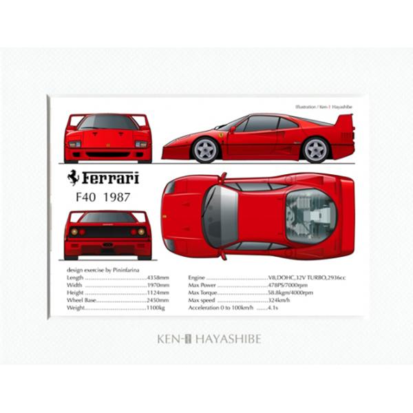 �t�F���[�� F40 Specs�C���X�g���[�V����by �ѕ�����@23195