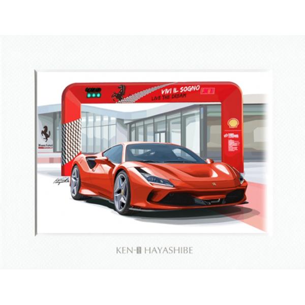 �S4�F �t�F���[�� F8 Tributo�C���X�g���[�V����by �ѕ�����@23198