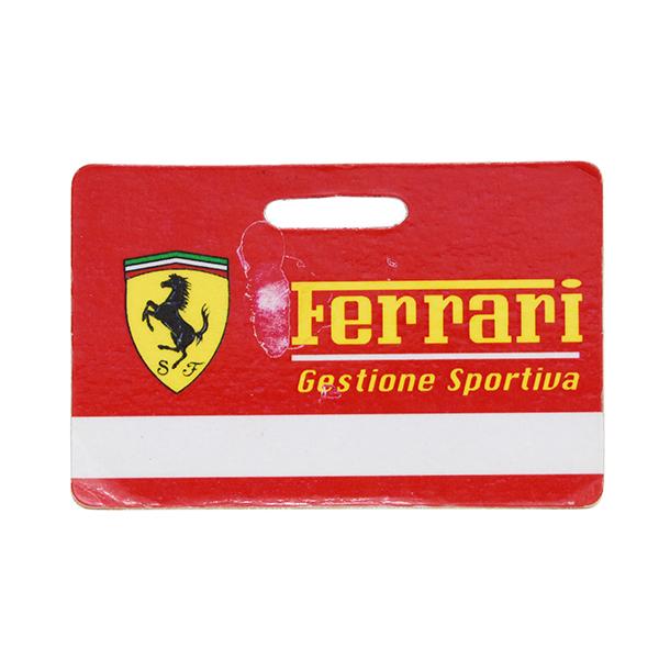 Ferrari（フェラーリ） フェラーリ純正 Gestione Sportivaバッグタグ
