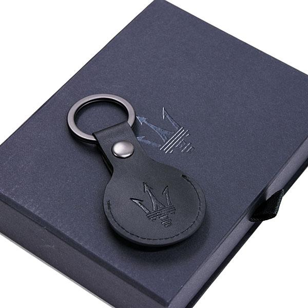 マセラティ AirTag キーホルダー ブラック iPhone