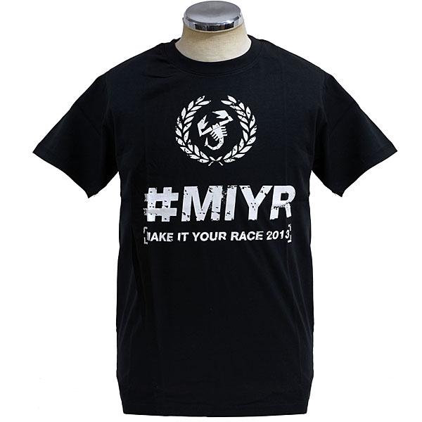 トップス A アバルト（ABARTH） アバルト純正MAKE IT YOUR RACE Tシャツ(ブラック