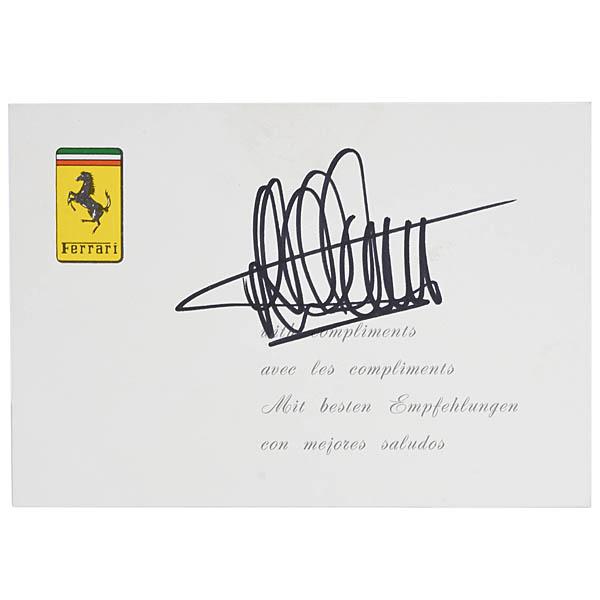 Ferrari（フェラーリ） Scuderia Ferrari Stefan Johansson直筆サイン
