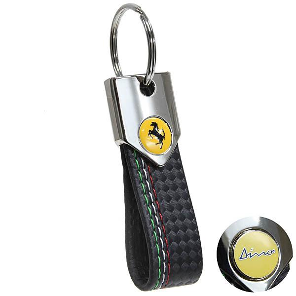 Ferrari（フェラーリ） カーボンルックトリコロールステッチストラップ