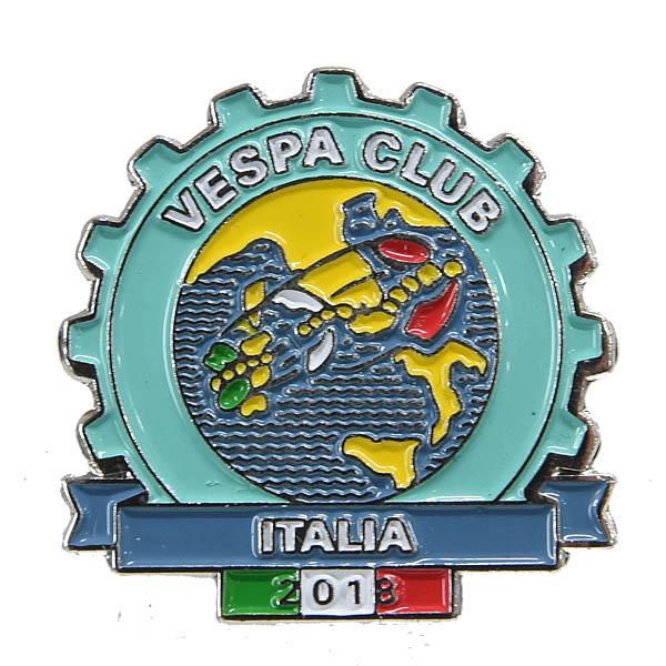 ベスパ Vespa Club ITALIA ピンバッジ (Large) 25908 : イタリア自動車
