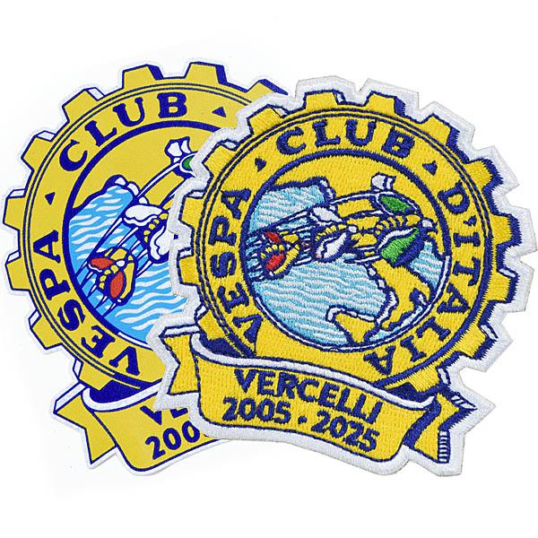 ベスパ　カーバッジ ベスパ ベスパClub VERCELLI 20周年記念エンブレムステッカー