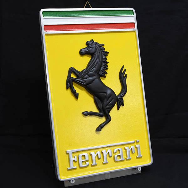 フェラーリオブジェ Ferrari（フェラーリ） エンブレムアルミオブジェ 25942 : イタリア