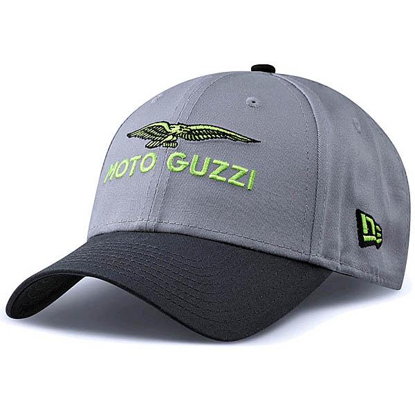 【未使用タグ付】日本製PAPAS ベレー帽Lカーキグレー系 Moto Guzzi（モト・グッツィ） Moto Guzzi×NEW ERA 9FORTYベースボール