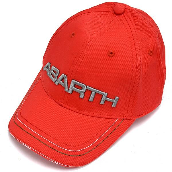 アバルト（ABARTH） アバルト純正ABARTHベースボールキャップ (レッド