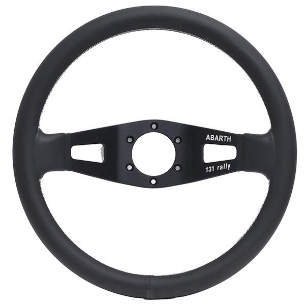 ABARTH レザーステアリングホイール 本体　イタリア製 ABARTH レザーステアリングホイール 本体イタリア製