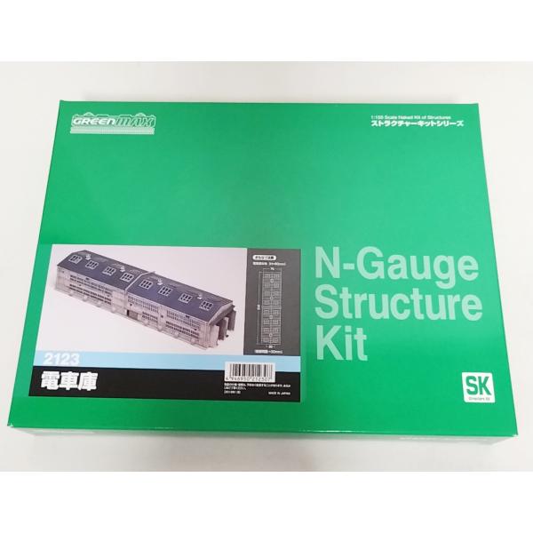 グリーンマックス（GREENMAX） 2123 電車庫 ストラクチャー キット N