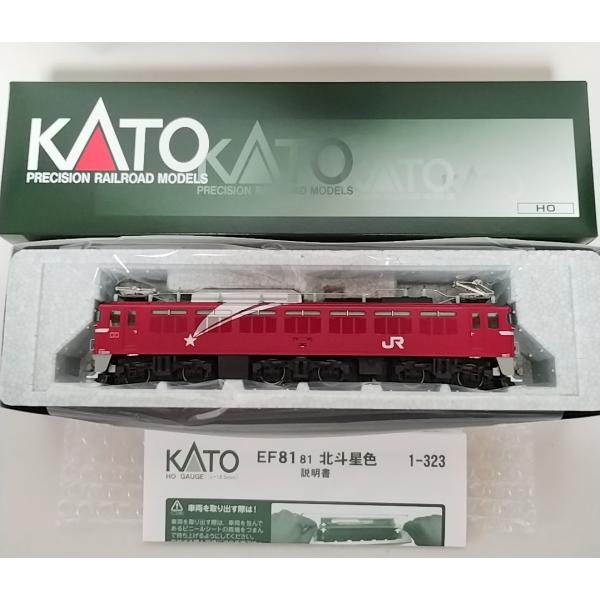 カトー（KATO） KATO 1-323 EF81 81 北斗星色 HO 電気機関車