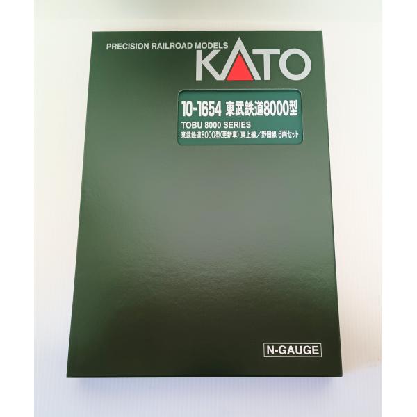 KATO 10-1654  東武鉄道8000型(更新車) 東上線/野田線 6両セット　カトー　Ｎゲージ