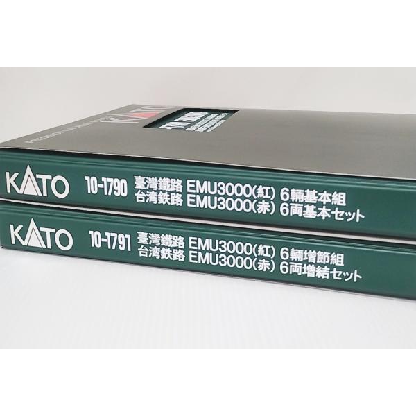 KATO  10-1790 台湾鉄路 EMU3000(赤) 基本6両セット  + 10-1791 ６両増結セット 　カトー Nゲージ