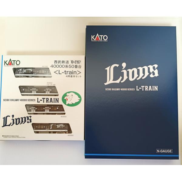 KATO 10-2157 西武鉄道40000系50番台 〈L-train〉 4両基本セット+ 10-2158 ６両増結セット 　カトー　Ｎゲージ　
