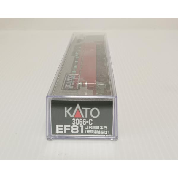 KATO 3066-C EF81 JR東日本色(双頭連結器付)　Nゲージ 電気機関車