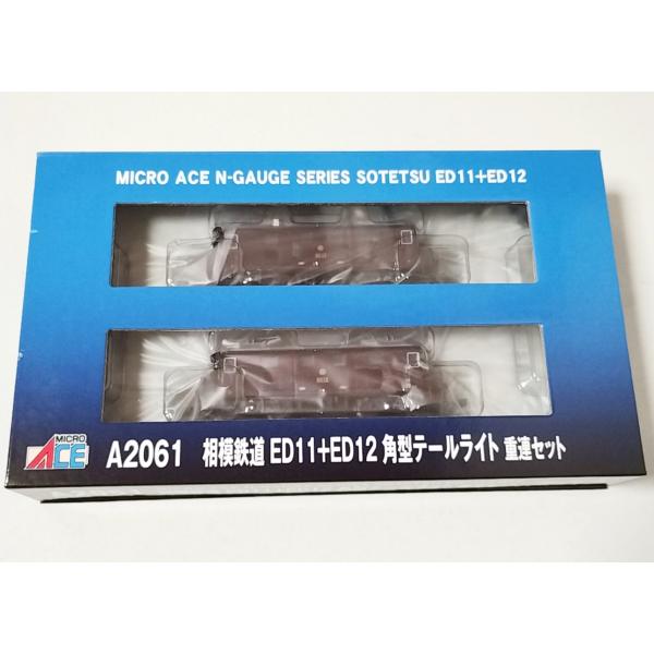 マイクロエース A2061 相模鉄道 ED11+ED12 角型テール 重連セット Amazon | マイクロエース Nゲージ 相模鉄道 ED11＋ED12 角型