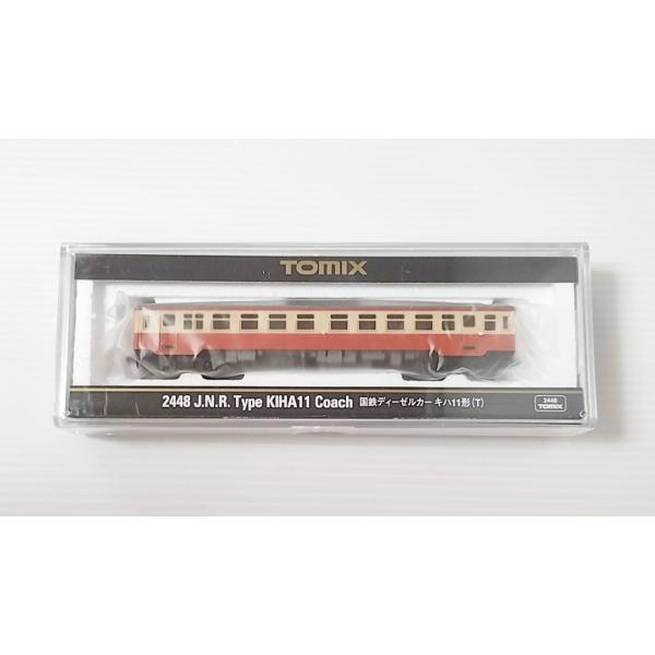 TOMIX Nゲージ キハ11 T 2448 鉄道模型 ディーゼルカー TOMIX 2448 国鉄ディーゼルカー キハ11形(T) HG | ウエサカ模型店