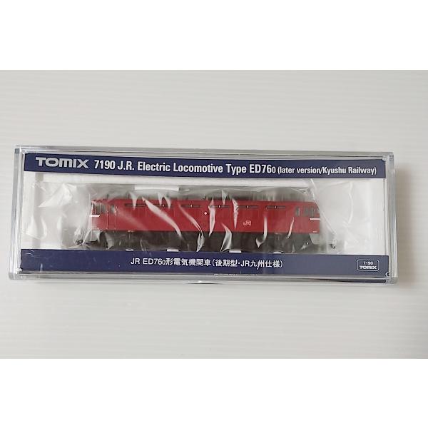 TOMIX 7190 JR ED76-0形電気機関車（後期型・JR九州仕様）トミックス　Ｎゲージ