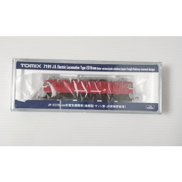 TOMIX 7191  JR ED76-1000形電気機関車（後期型・サッシ窓・JR貨物更新車）　トミックス Nゲージ