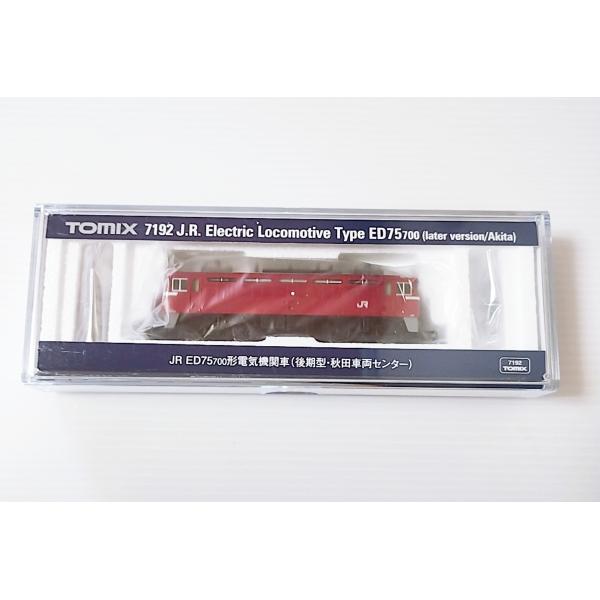 TOMIX  7192 JR ED75-700形電気機関車（後期型・秋田車両センター）　トミックス Nゲージ