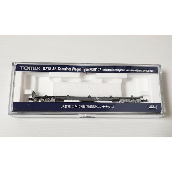 TOMIX 8718  JR貨車 コキ107形(増備型・コンテナなし) トミックス Nゲージ
