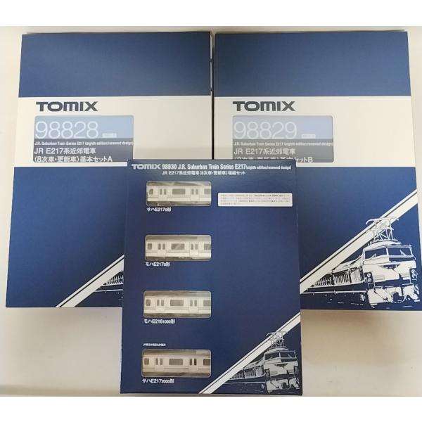 TOMIX JR E217系近郊電車 基本セットA 98828 JR E217系近郊電車(8次車・更新車)基本セットA｜製品情報｜製品検索