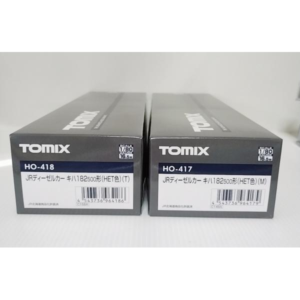 TOMIX　HO-417　JRディーゼルカーキハ182　500形（HET色）（M） トミックス TOMIX HO-417 JRディーゼルカー キハ182-500形(HET色)(M)+