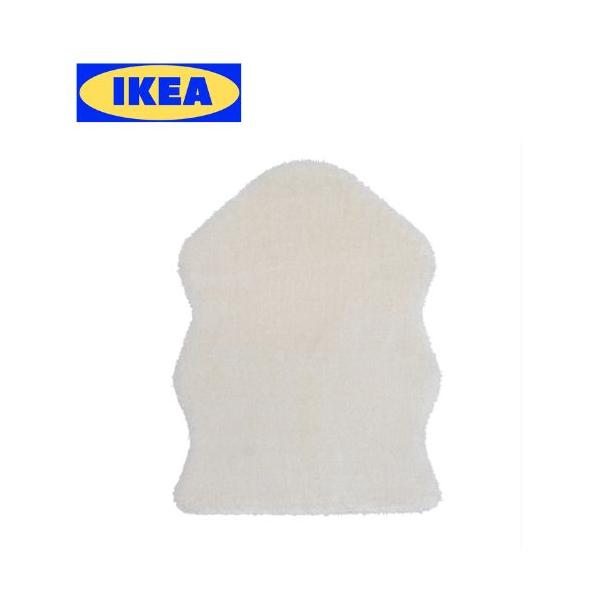 イケア IKEA TOFTLUND トフトルンド ラグ ホワイト 韓国風