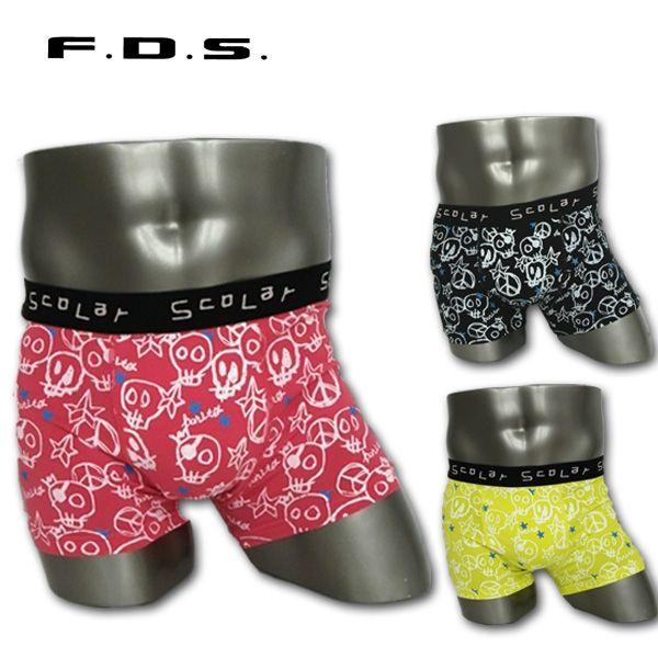 ボクサーパンツ メンズ Fds エフディーエス パンツ ショート 落書きスカル 37 アイテリア 通販 Yahoo ショッピング