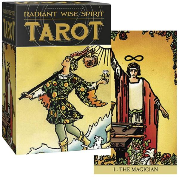 タロットカード 78枚 ウェイト版 タロット占い  ラディアント・ワイズ ・スピリット タロット　Radiant Wise Spirit Tarot  日本語解説書付き　正規品　