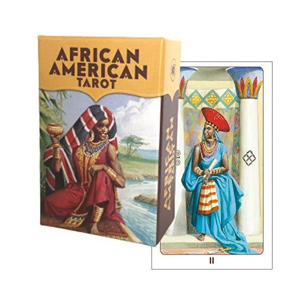 AtJEAJ ^bg ~j African American Tarot MINI ^bgJ[h 78 EFCg ~j`A ^bg肢 {t Ki