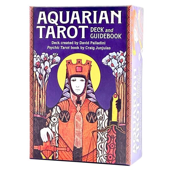 アクエリアン・タロット ブックセット Aquarian Tarot Deck & Guidebook タロットカード 78枚 タロット占い 日本語解説書付き 正規品