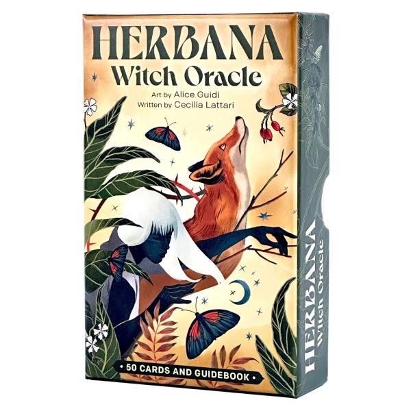 ハーバナ・ウィッチ・オラクルカード Herbana Witch Oracle オラクルカード 英語 アファメーション ハーブ 占い 正規品