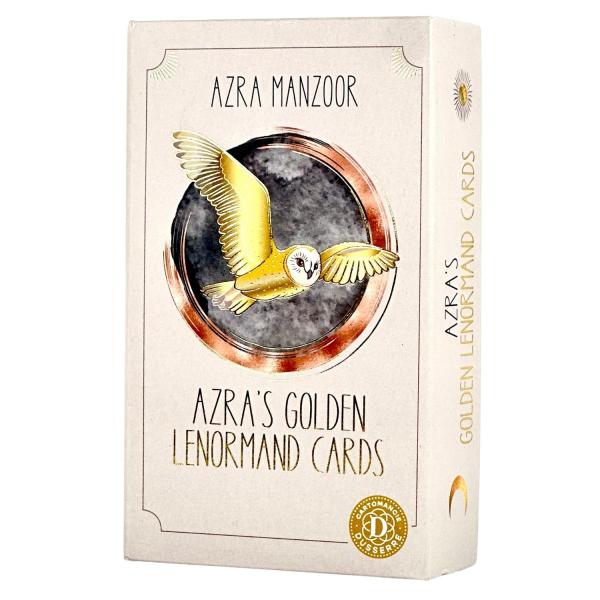 アズラズ・ゴールデン・ルノルマンカード Azra's Golden Lenormand Cards ルノルマンカード おしゃれ  かわいい 恋愛 占い 日本語解説書付き 送料無料 正規品