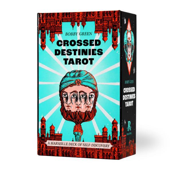 クロスド・デスティニーズ・タロット Crossed Destinies Tarot タロットカード 78枚 日本語解説書付き タロット 占い マルセイユ版 送料無料 正規品