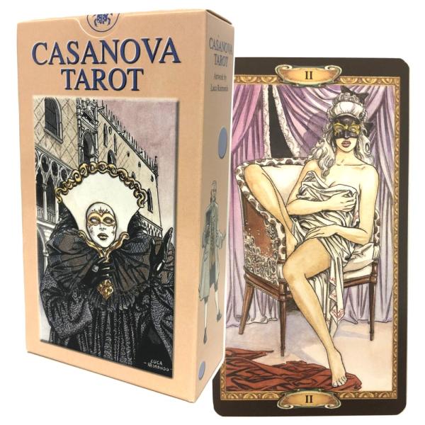 新品　聖夜の夜 タロットカード　海外お取り寄せ　全78枚　在庫処分 タロット オブ カサノバ Tarot of Casanova タロットカード 78枚
