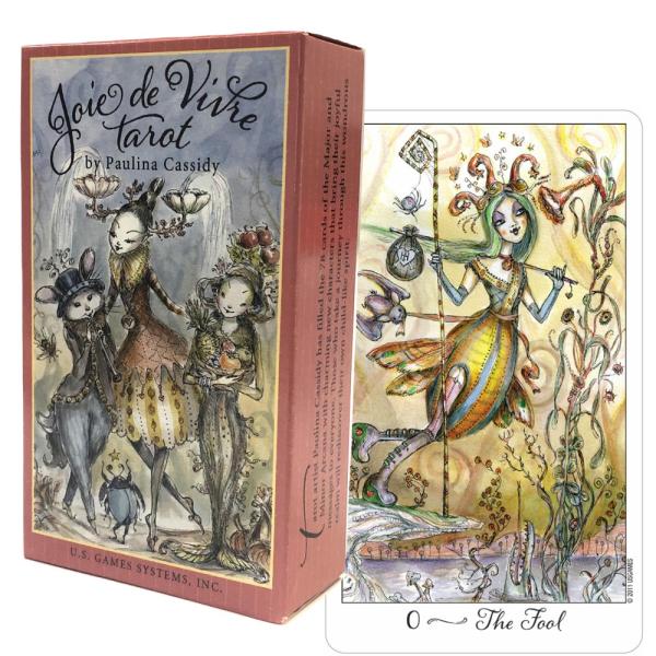 ジョワ ド ヴィーヴル タロット Joie de Vivre Tarot タロットカード 78枚 ウェイト版 タロット 占い かわいい 日本語解説書付き 送料無料 正規品
