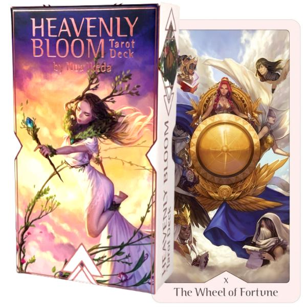 ヘブンリー・ブルーム タロット デッキ Heavenly Bloom Tarot Deck タロットカード 78枚 ウェイト版 タロット占い 日本語解説書付き 正規品
