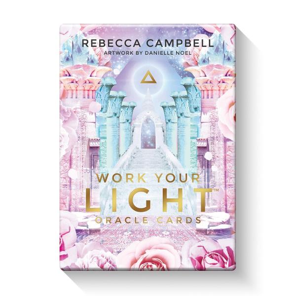アンサーイズシンプルオラクルカード ワークユアライトオラクルカード セット売り ワークユアライトオラクルカード (日本語版説明書付)新品未開封