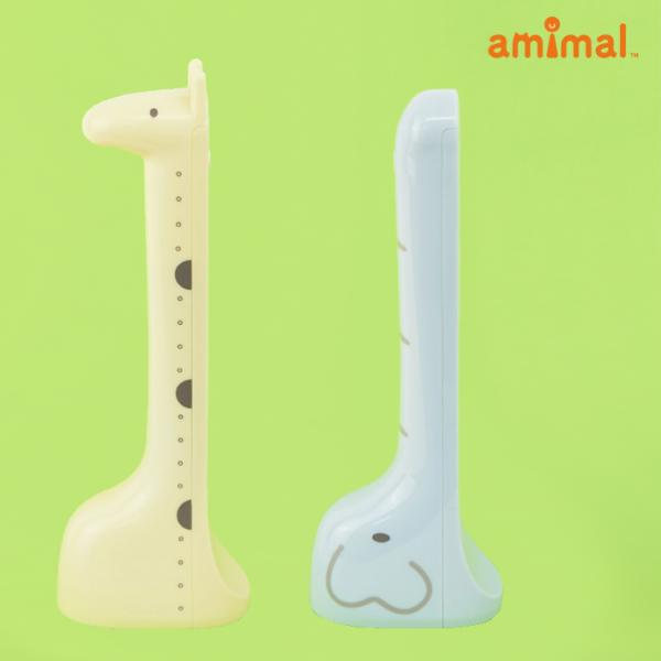 ●ロングセラー商品「身長ワカール」が仕様そのままに、カラー展開がリニューアル！●新どうぶつシリーズの「amimal（アミマル）」として生まれ変わります。●壁沿いに立ち、頭頂部に合わせてボタンを押して3秒待つだけ。●誰でも簡単、すぐに測れるデ...